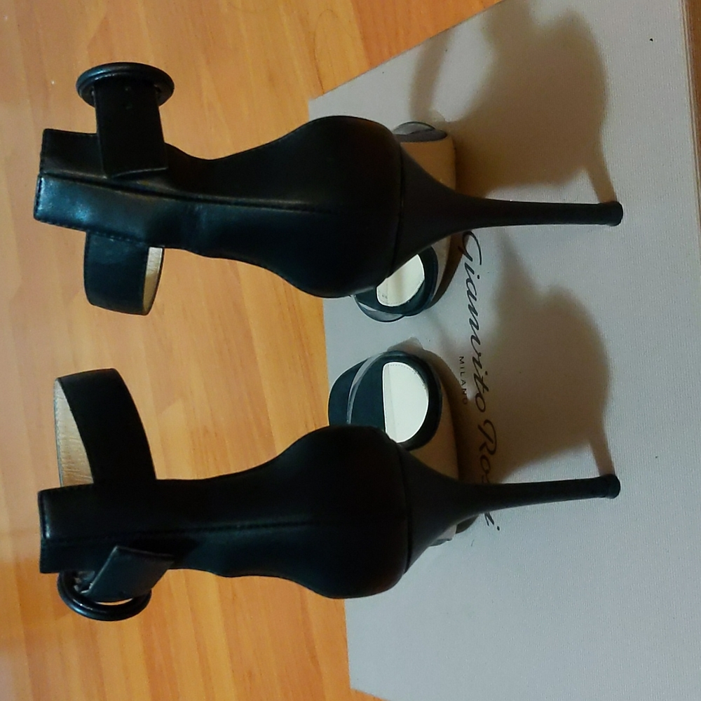 GIANVITO ROSSI STELLA PVC HEELS - Picture 6 of 10